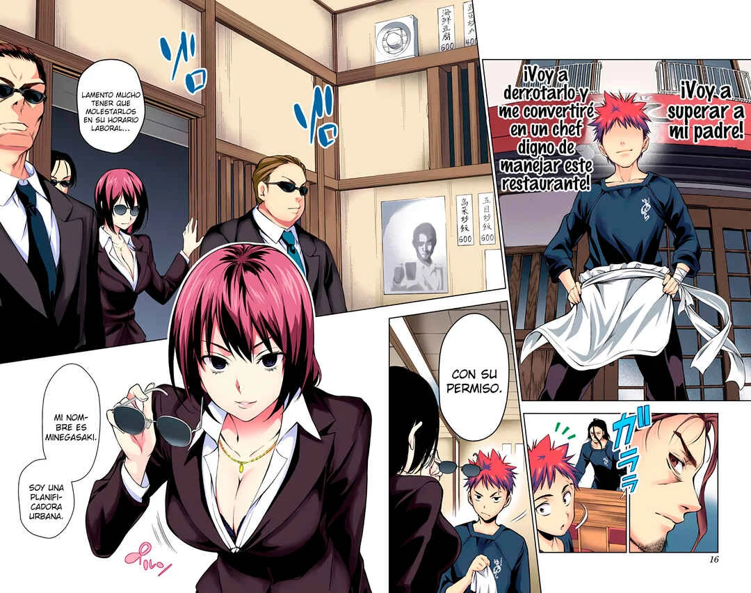 Food Wars!: Shokugeki no Soma (Official Colored) Capítulo 1: Un Desierto Sin Fin - Page 13