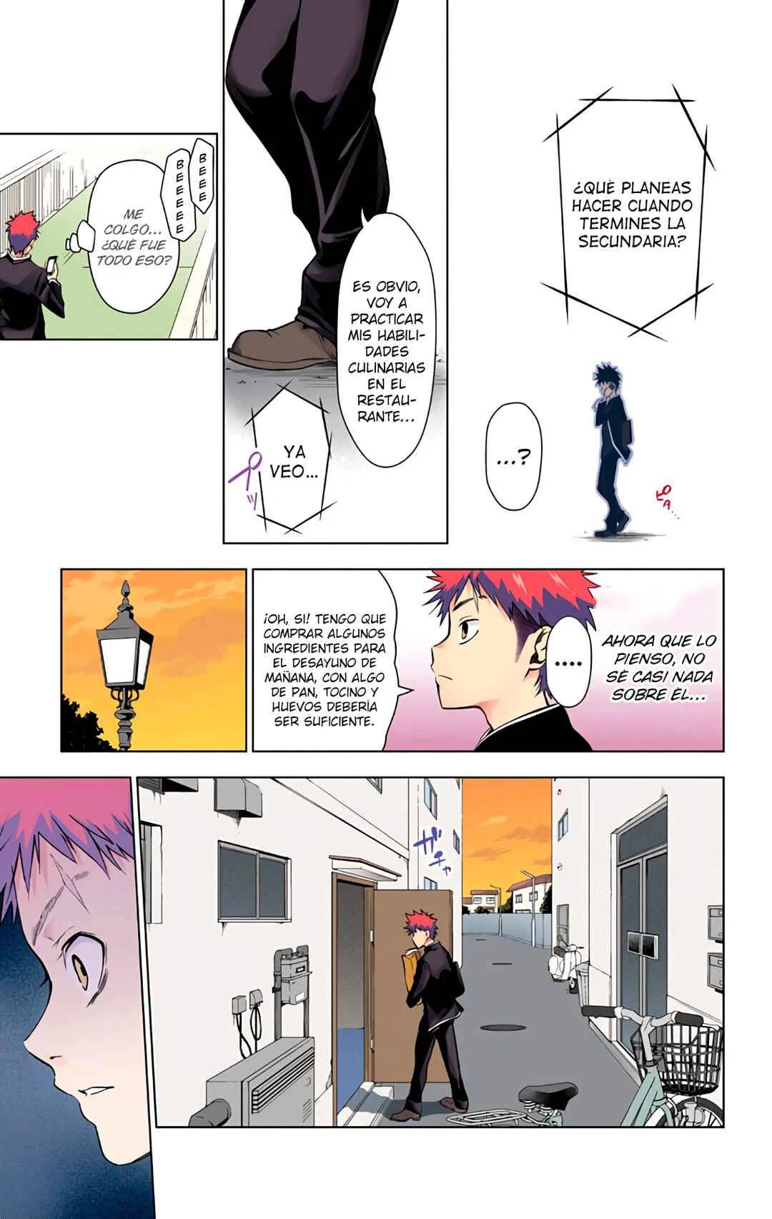Food Wars!: Shokugeki no Soma (Official Colored) Capítulo 1: Un Desierto Sin Fin - Page 17