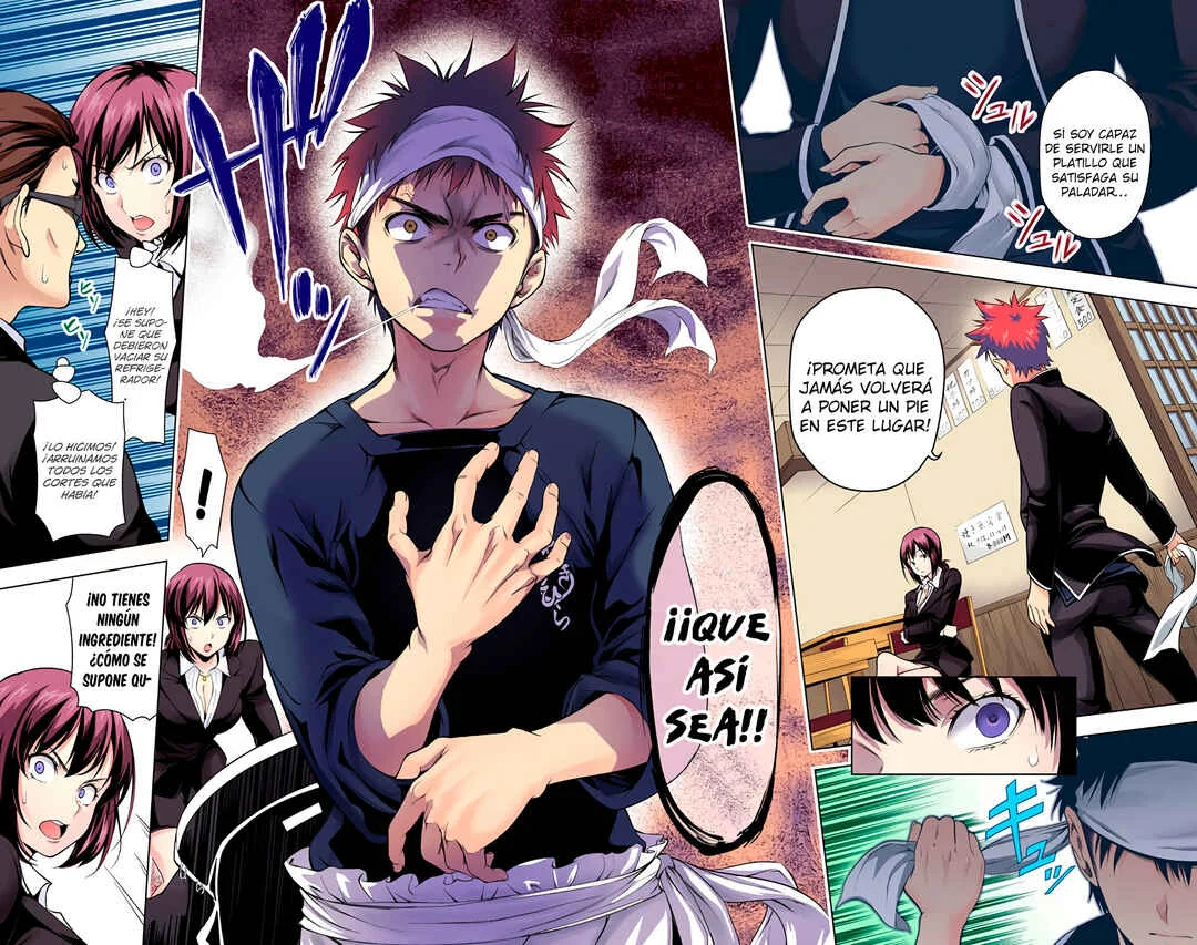 Food Wars!: Shokugeki no Soma (Official Colored) Capítulo 1: Un Desierto Sin Fin - Page 22