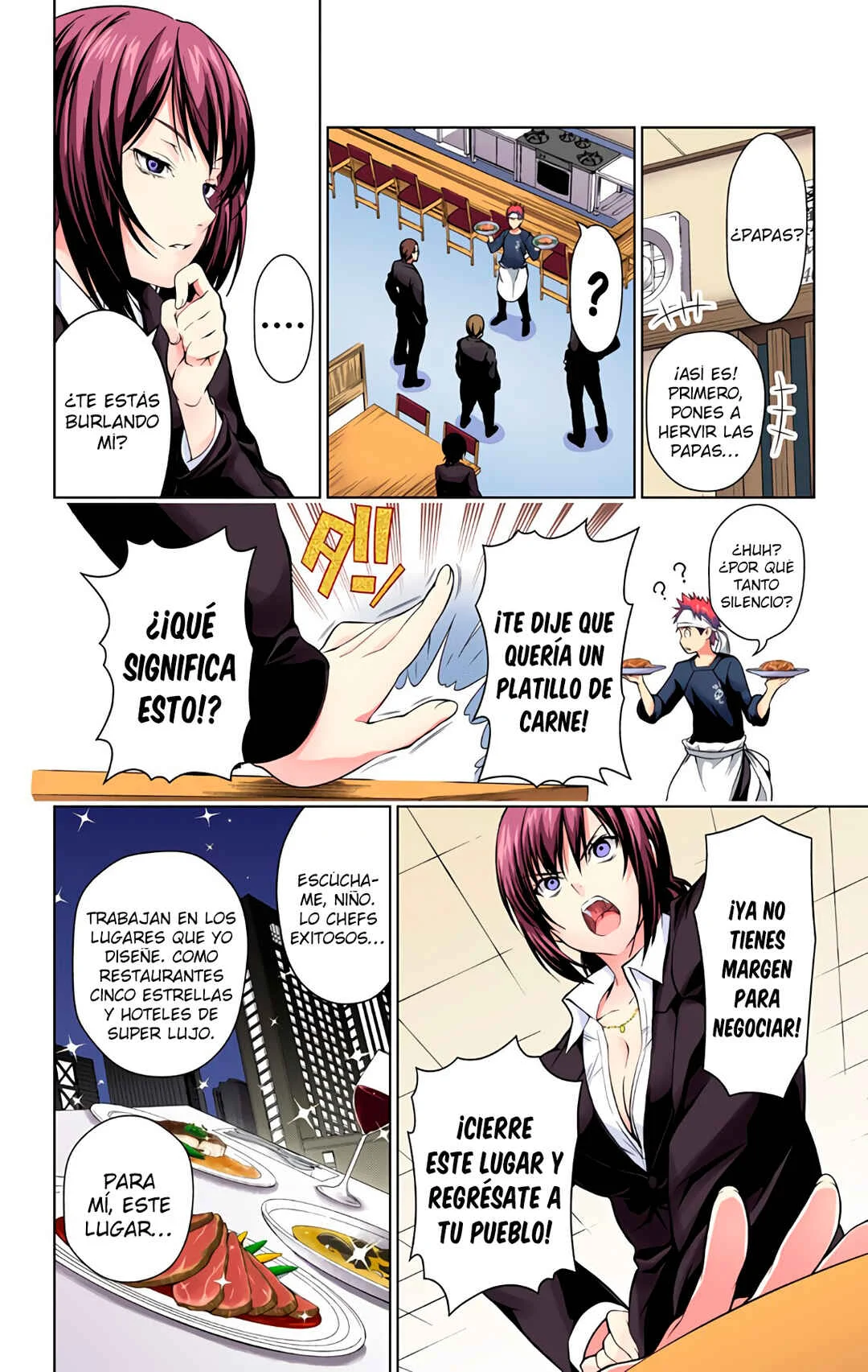 Food Wars!: Shokugeki no Soma (Official Colored) Capítulo 1: Un Desierto Sin Fin - Page 26