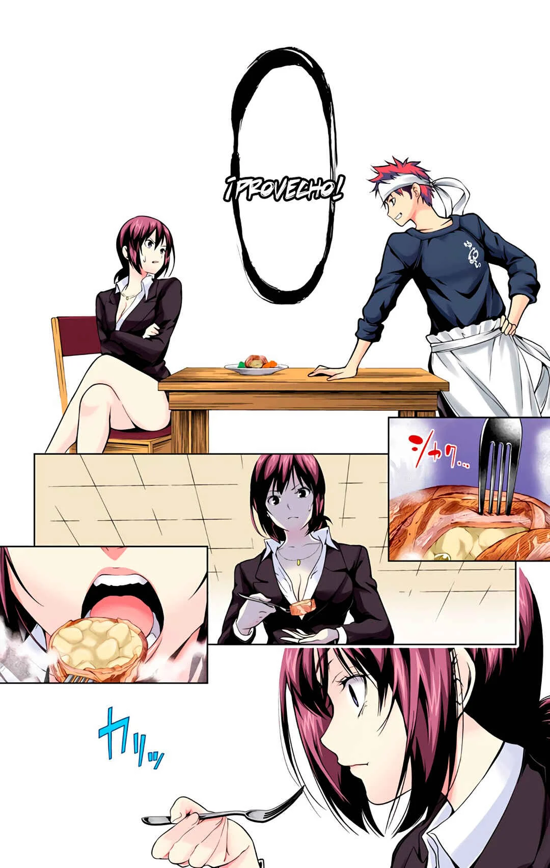 Food Wars!: Shokugeki no Soma (Official Colored) Capítulo 1: Un Desierto Sin Fin - Page 28