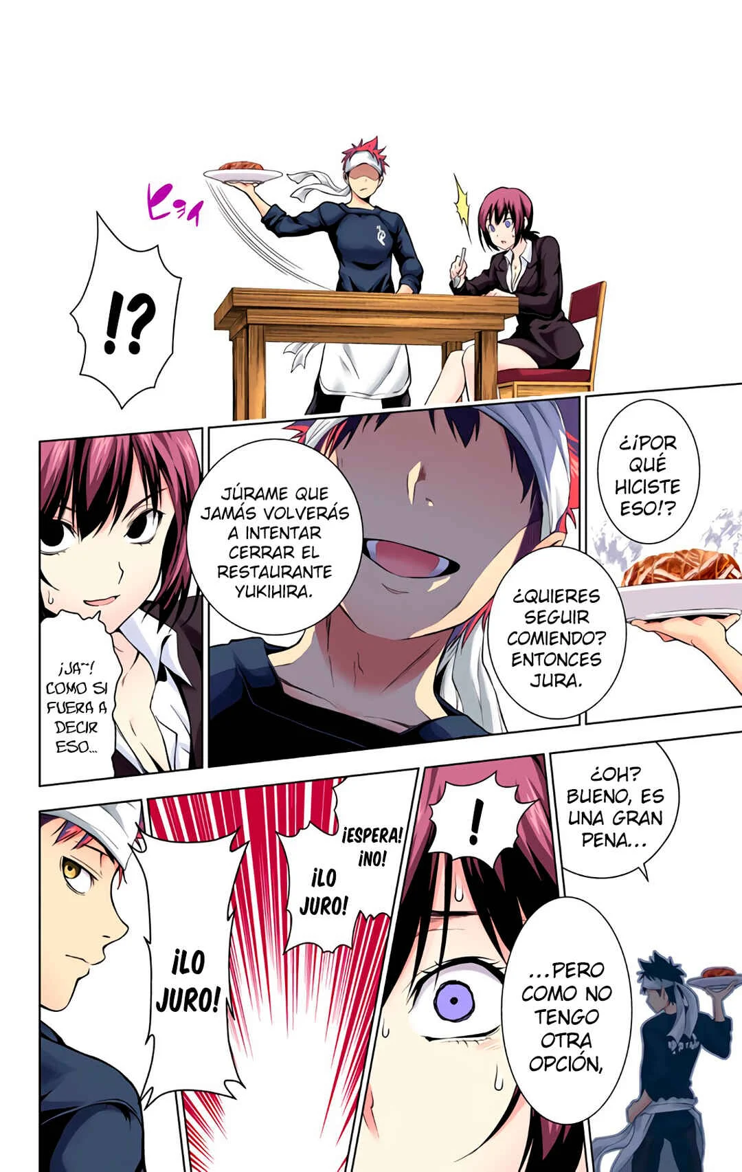 Food Wars!: Shokugeki no Soma (Official Colored) Capítulo 1: Un Desierto Sin Fin - Page 32
