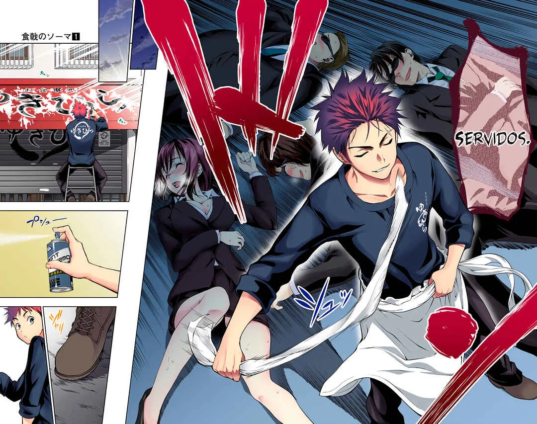 Food Wars!: Shokugeki no Soma (Official Colored) Capítulo 1: Un Desierto Sin Fin - Page 36