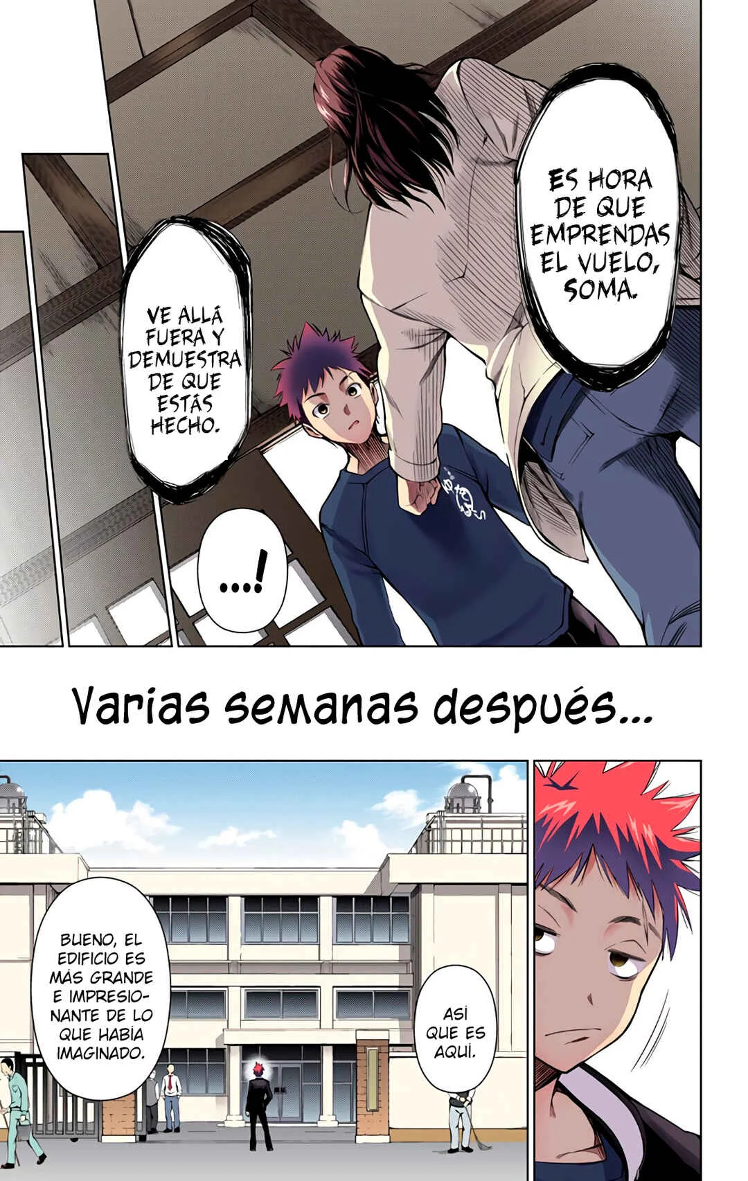 Food Wars!: Shokugeki no Soma (Official Colored) Capítulo 1: Un Desierto Sin Fin - Page 40