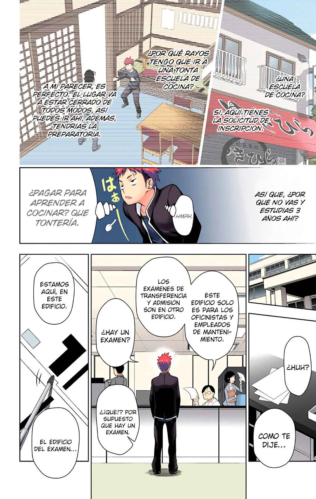 Food Wars!: Shokugeki no Soma (Official Colored) Capítulo 1: Un Desierto Sin Fin - Page 41