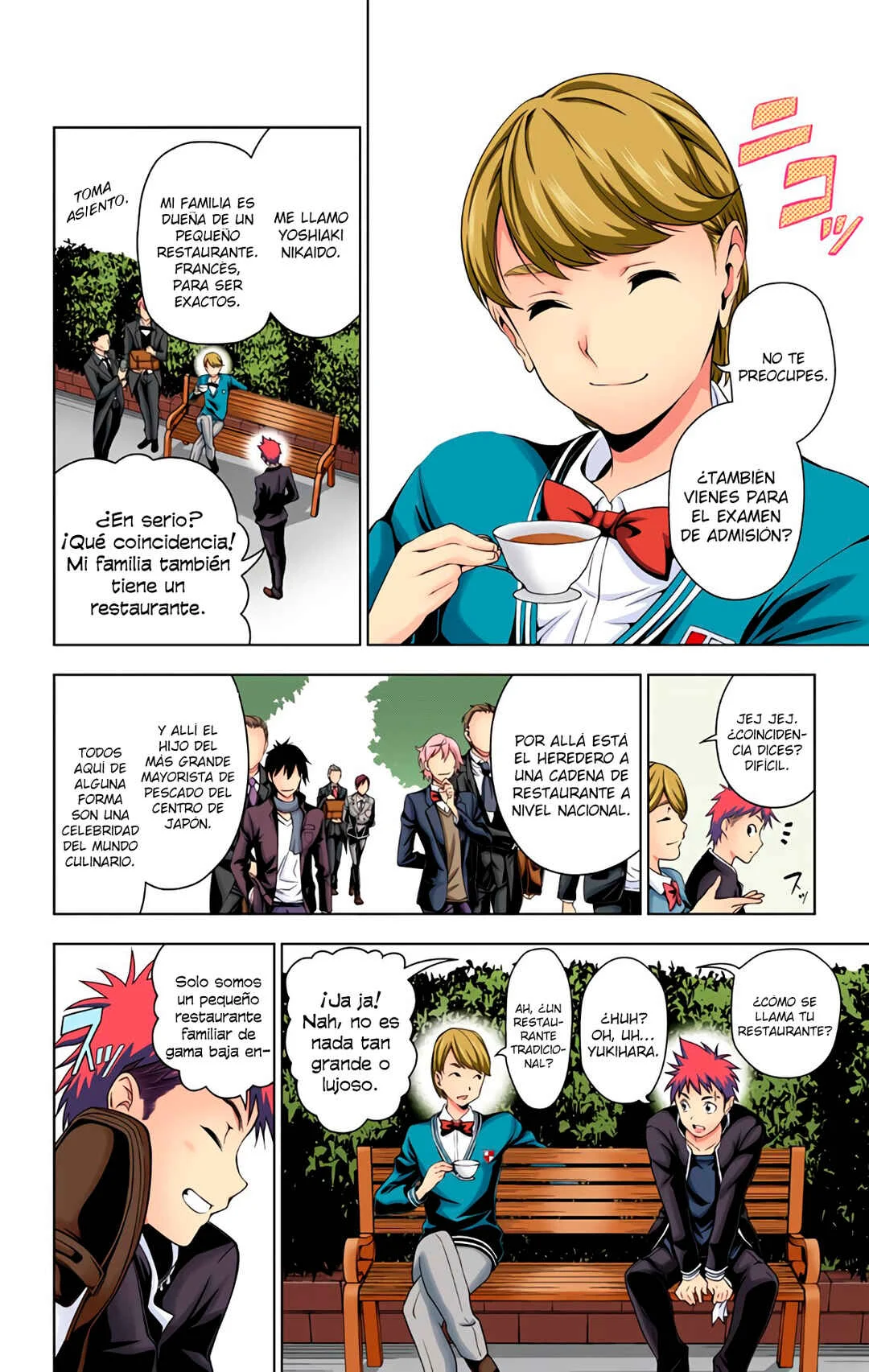Food Wars!: Shokugeki no Soma (Official Colored) Capítulo 2: La Lengua Divina - Page 9