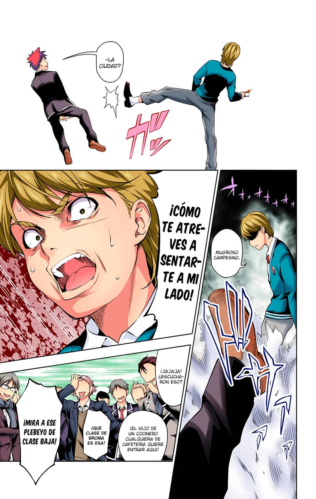 Food Wars!: Shokugeki no Soma (Official Colored) Capítulo 2: La Lengua Divina - Page 10