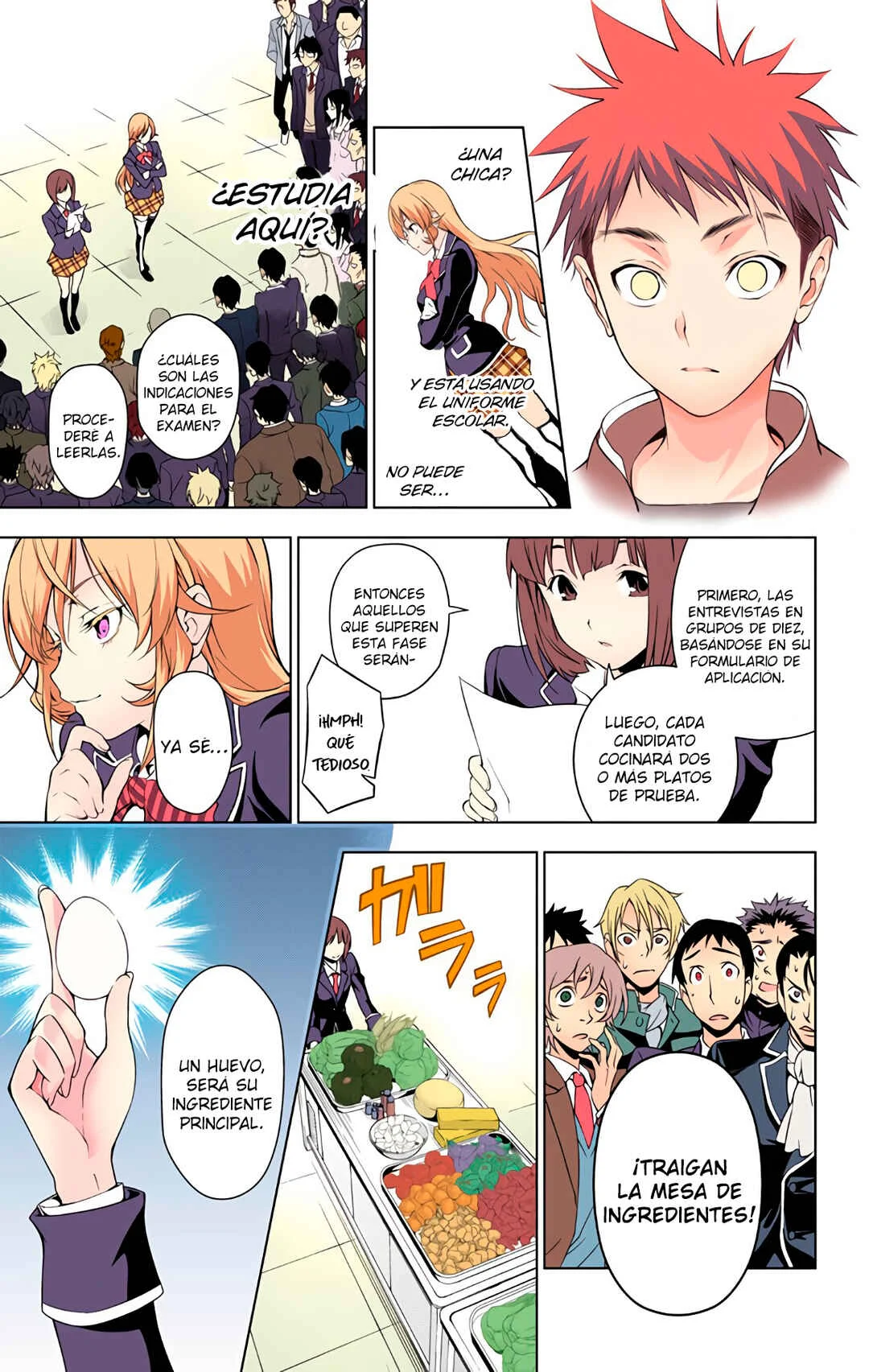 Food Wars!: Shokugeki no Soma (Official Colored) Capítulo 2: La Lengua Divina - Page 14