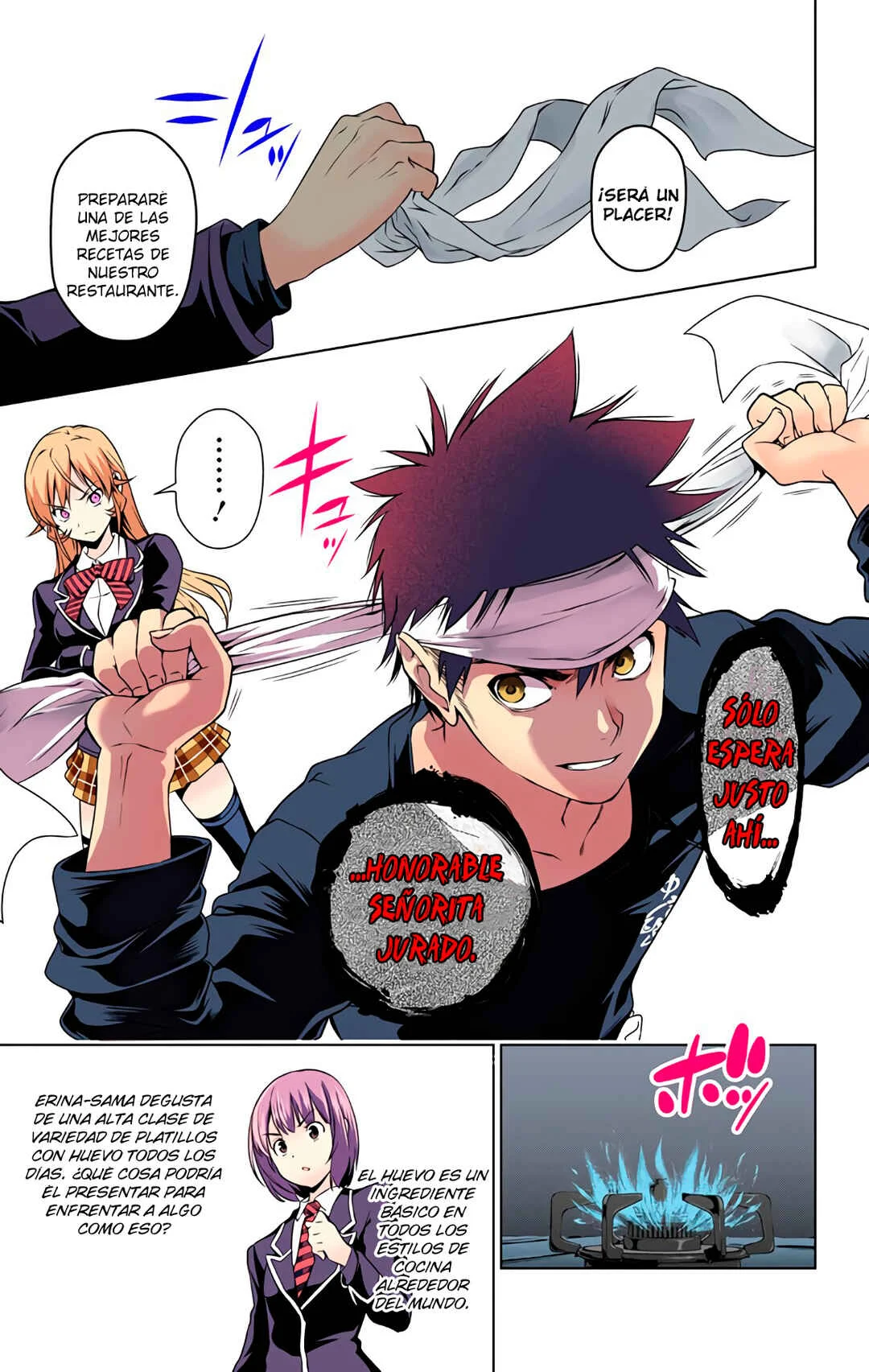 Food Wars!: Shokugeki no Soma (Official Colored) Capítulo 2: La Lengua Divina - Page 22