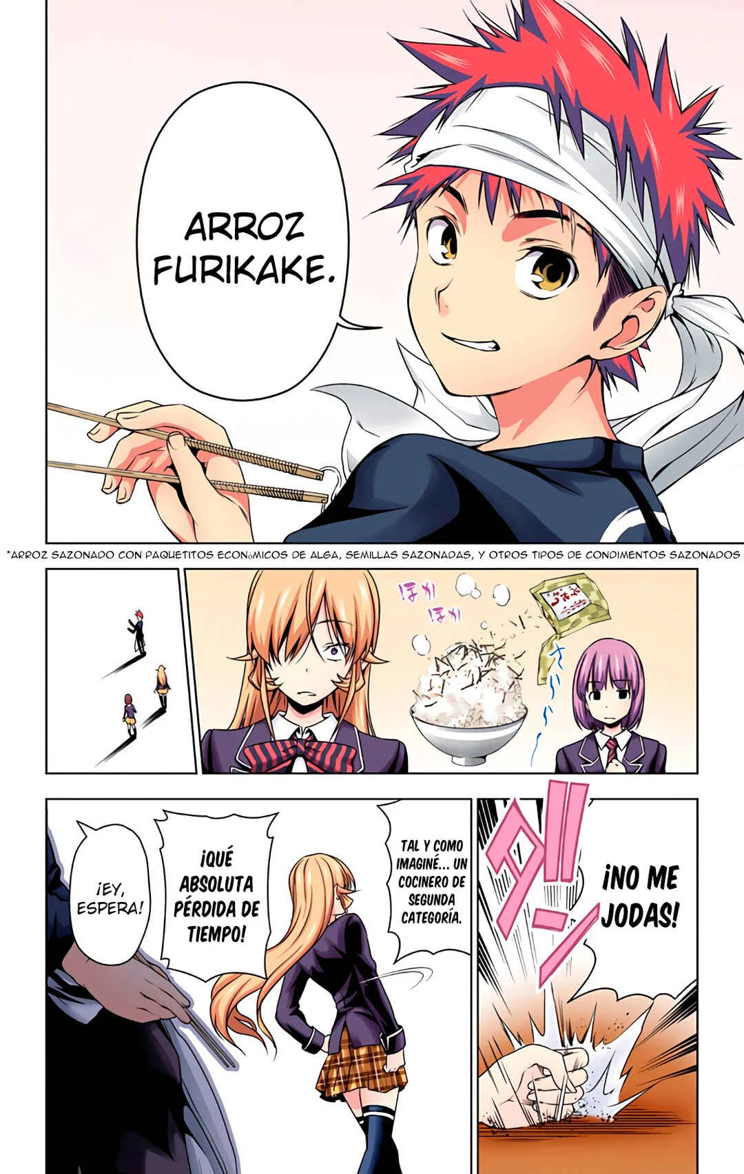Food Wars!: Shokugeki no Soma (Official Colored) Capítulo 2: La Lengua Divina - Page 25