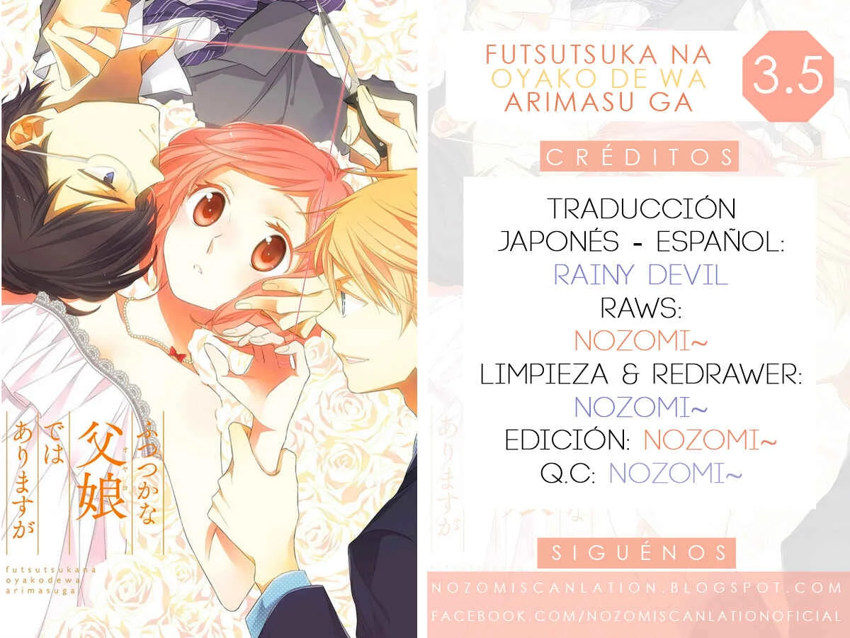Futsutsuka na Oyako de wa Arimasu ga Capítulo 3.5 - Page 1