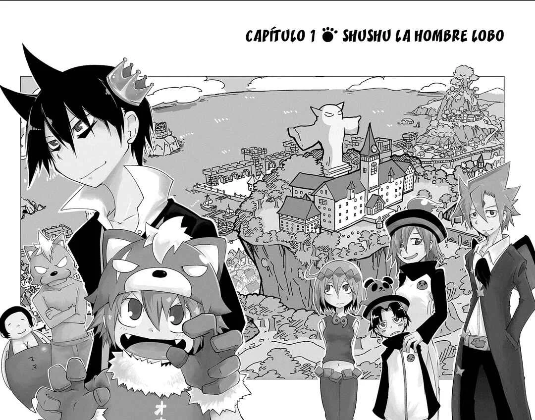 Gakumon! School of Monsters Capítulo 1: Shushu la hombre lobo. - Page 7