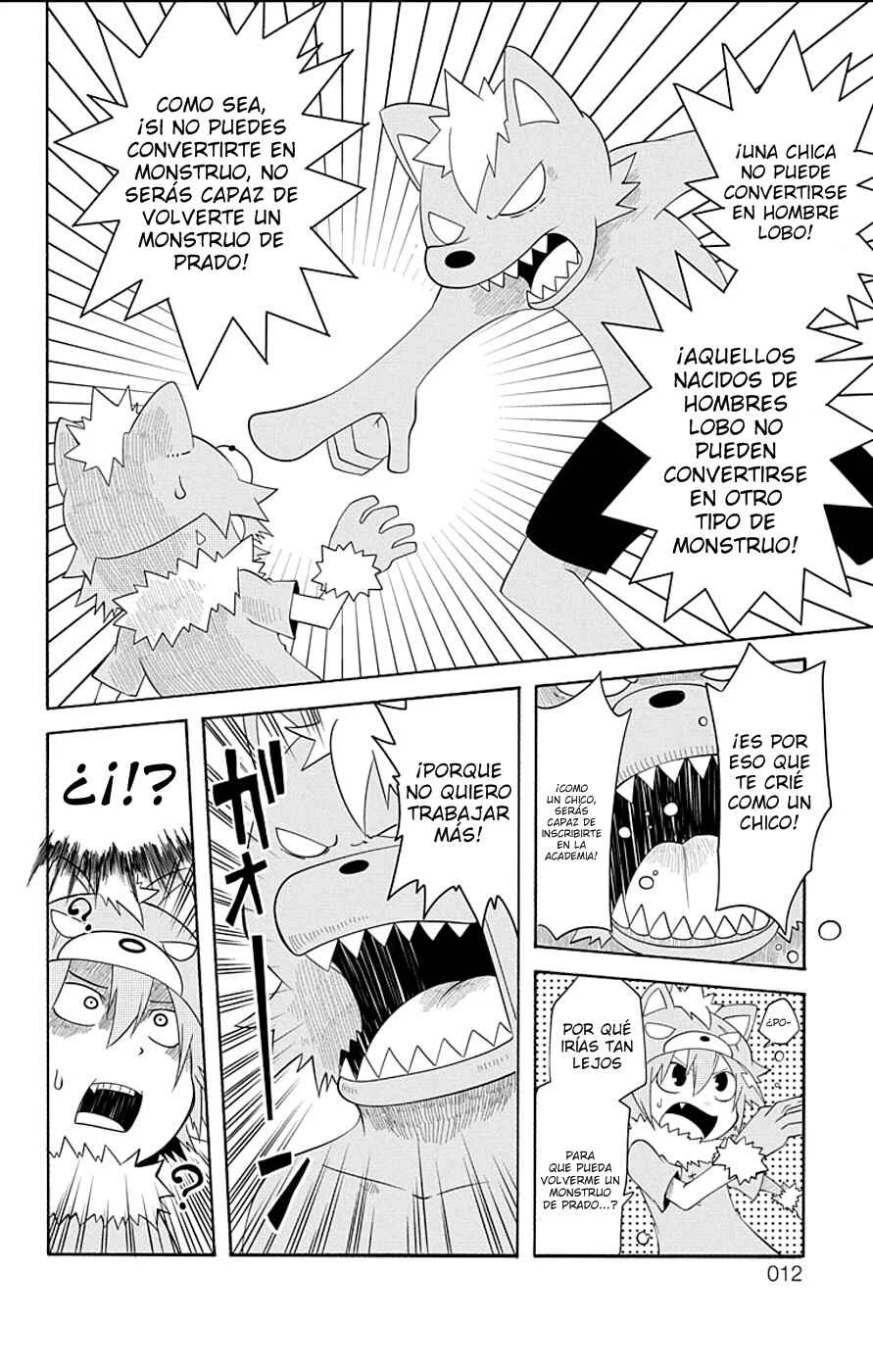 Gakumon! School of Monsters Capítulo 1: Shushu la hombre lobo. - Page 12