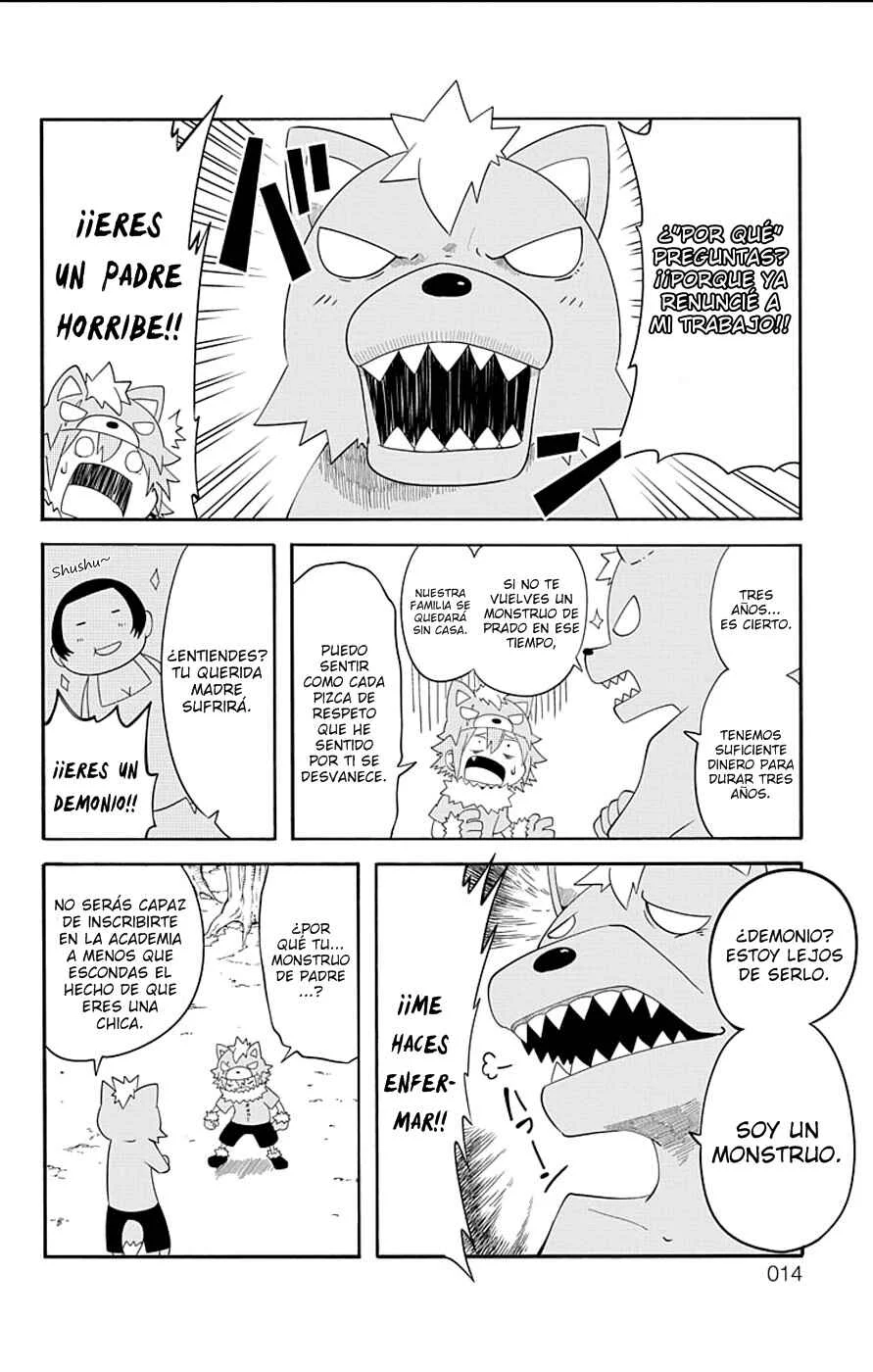 Gakumon! School of Monsters Capítulo 1: Shushu la hombre lobo. - Page 14