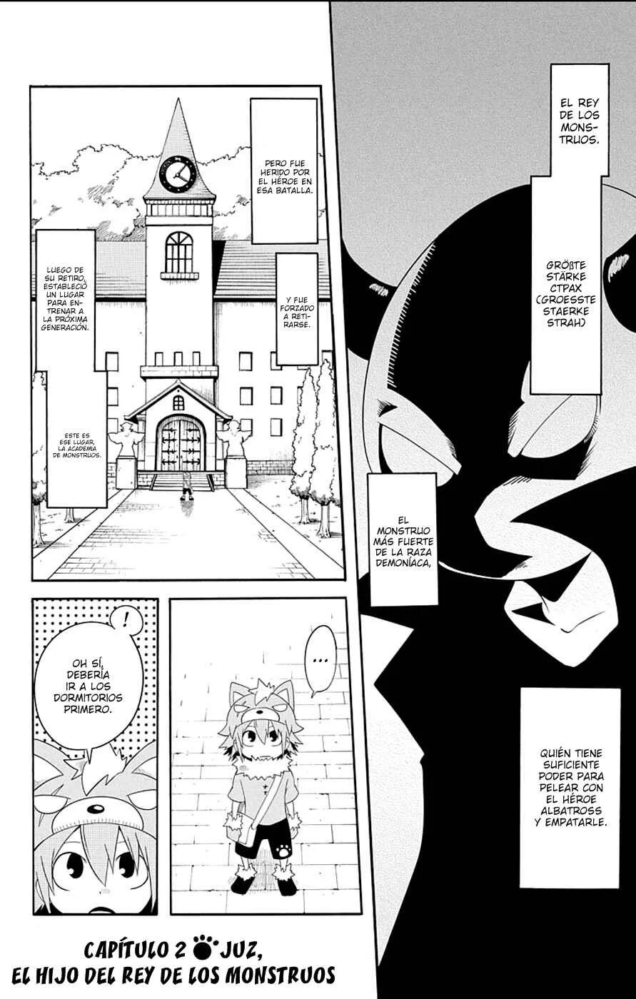 Gakumon! School of Monsters Capítulo 2: Juz, el hijo del rey de los monstruos. - Page 1