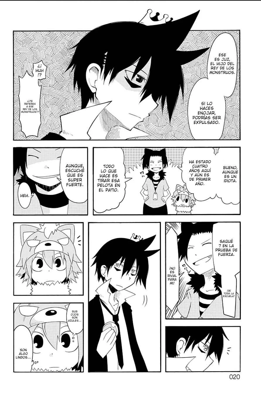 Gakumon! School of Monsters Capítulo 2: Juz, el hijo del rey de los monstruos. - Page 5