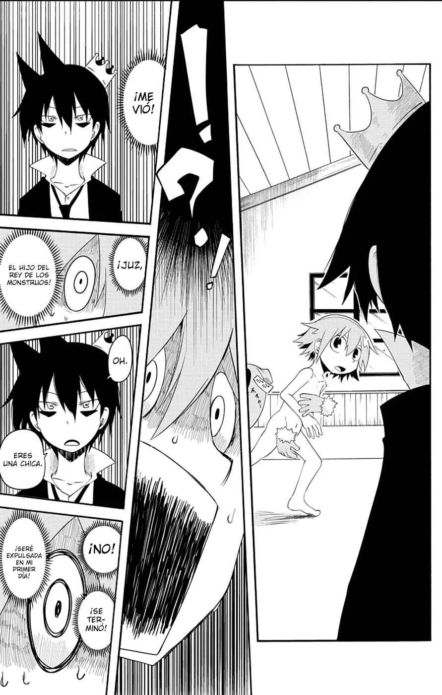 Gakumon! School of Monsters Capítulo 2: Juz, el hijo del rey de los monstruos. - Page 10