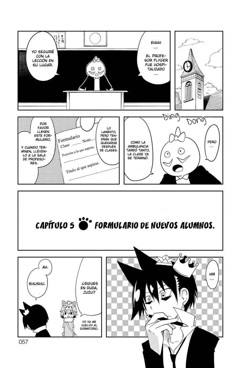Gakumon! School of Monsters Capítulo 5: Formulario de nuevos alumnos. - Page 3