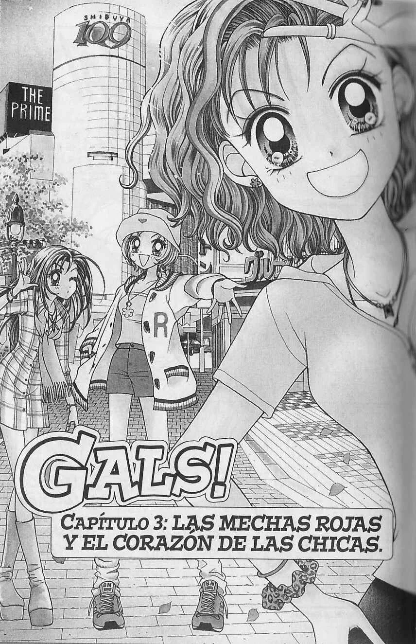 GALS! Capítulo 3: Las mechas rojas y el corazón de las chicas - Page 1