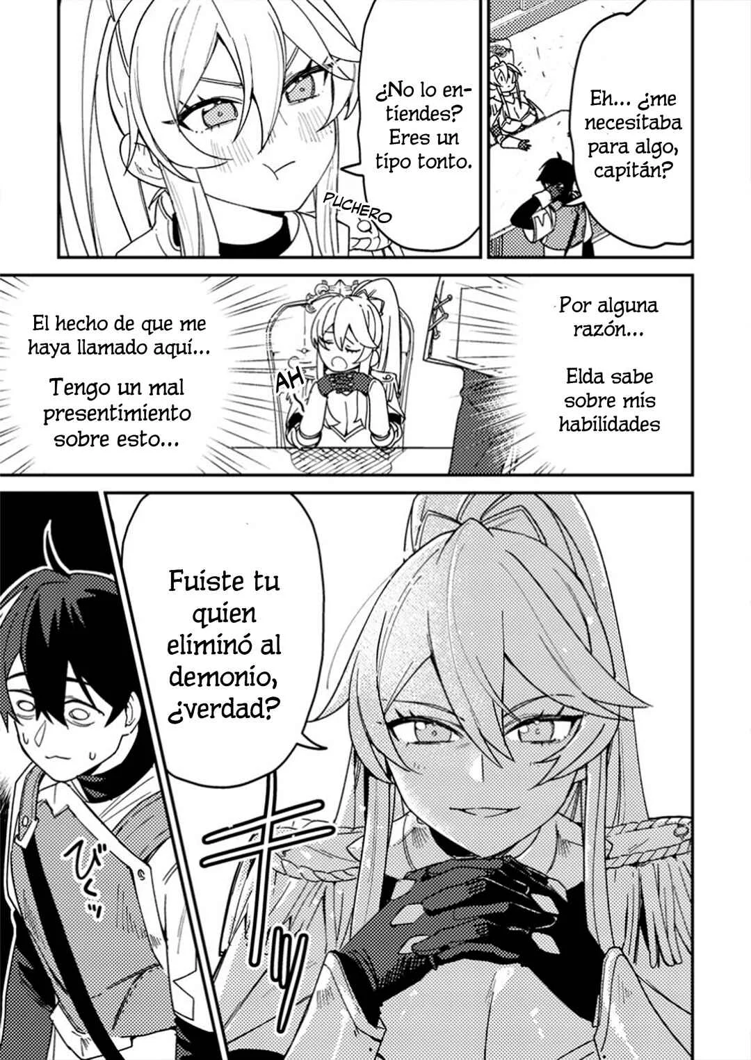 Game Chishiki de Saikyou ni Natta Mob Heishi wa, Shin no Jitsuryoku wo Kakushitai Capítulo 2 - Page 7