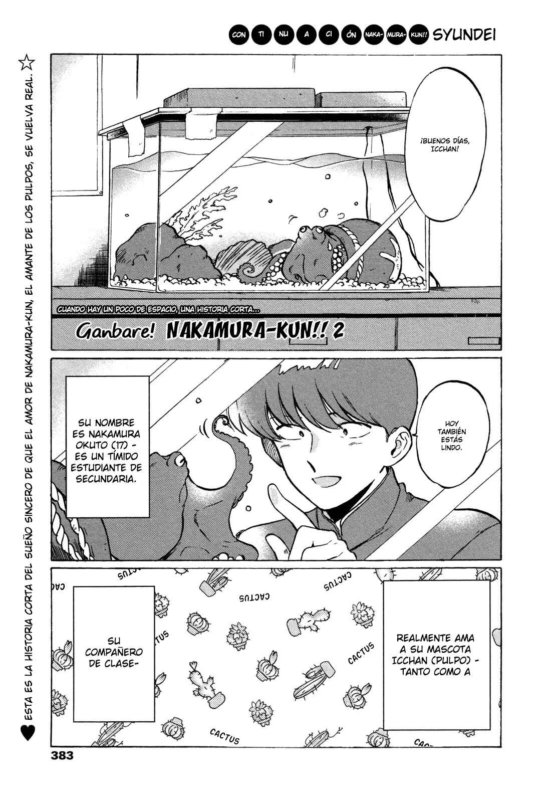 Ganbare! Nakamura-kun!! Capítulo 2 - Page 2