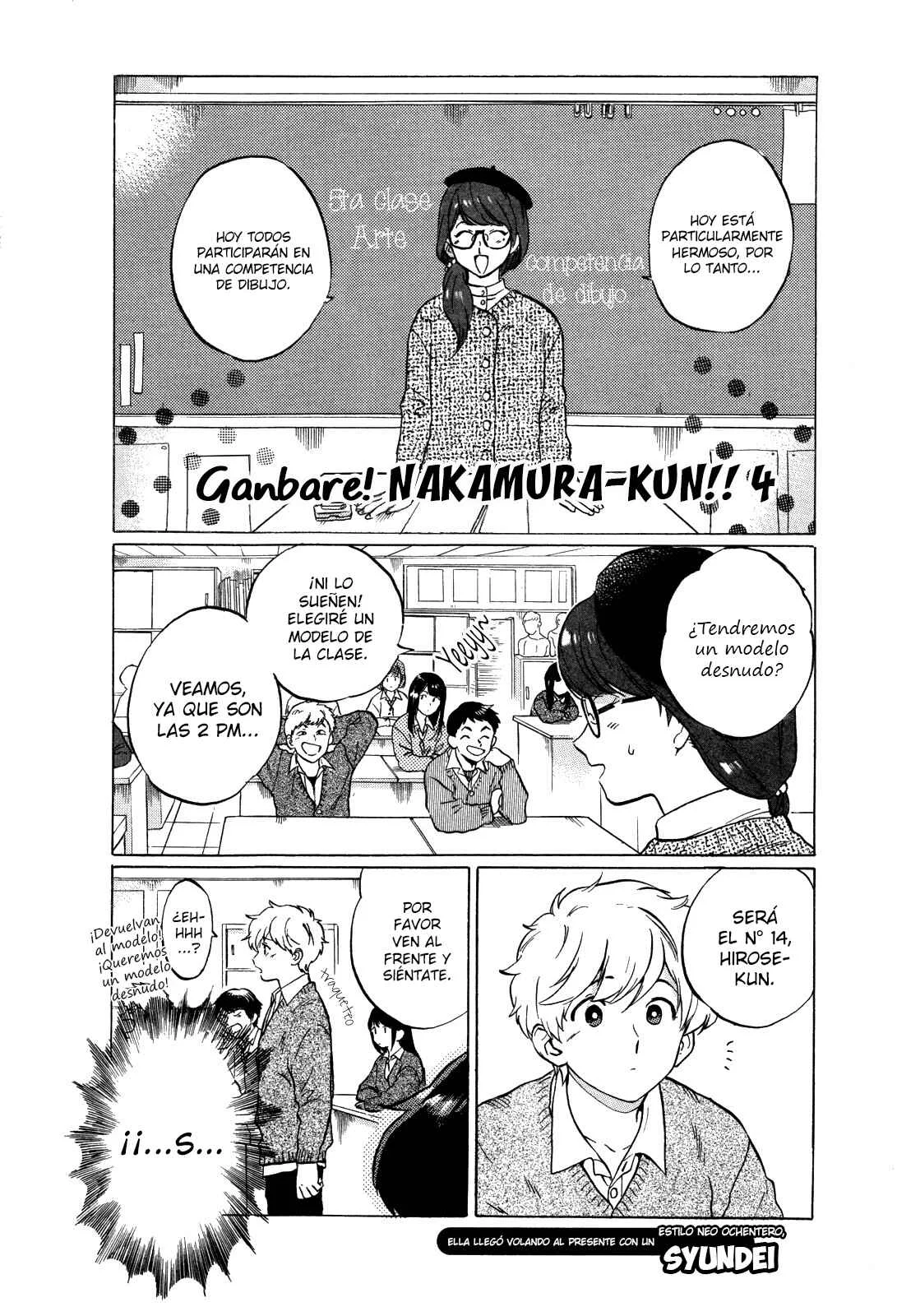 Ganbare! Nakamura-kun!! Capítulo 4 - Page 3
