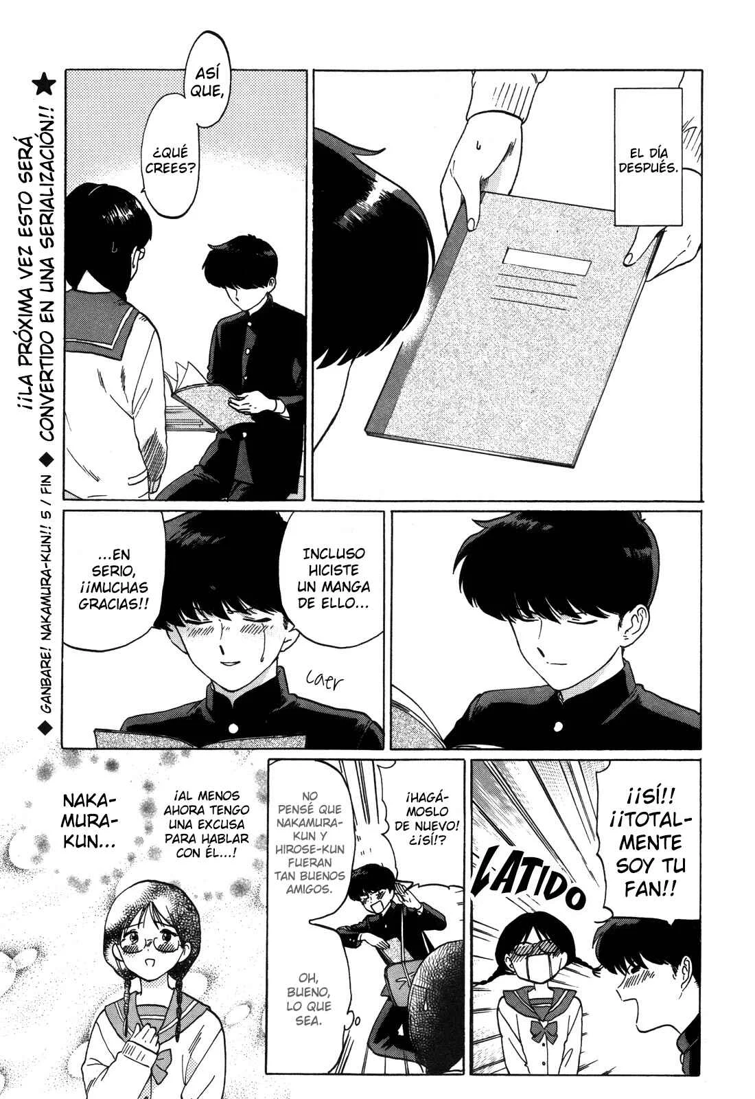 Ganbare! Nakamura-kun!! Capítulo 5 - Page 10