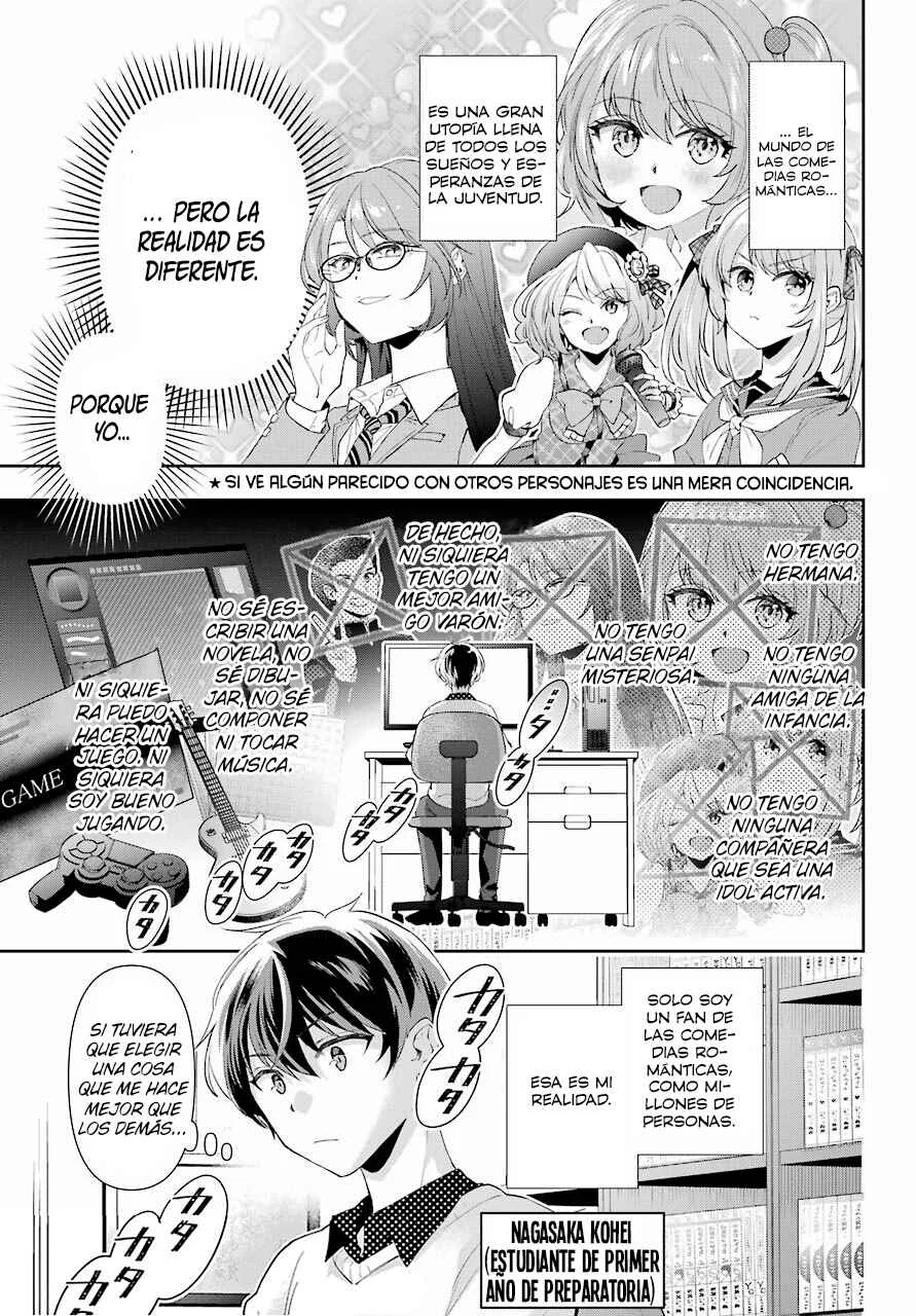 Genjitsu de LoveCome Dekinai to Dare ga Kimeta? Capítulo 1: ¿Quién dijo que una comedia romántica empezaría ahora? - Page 4