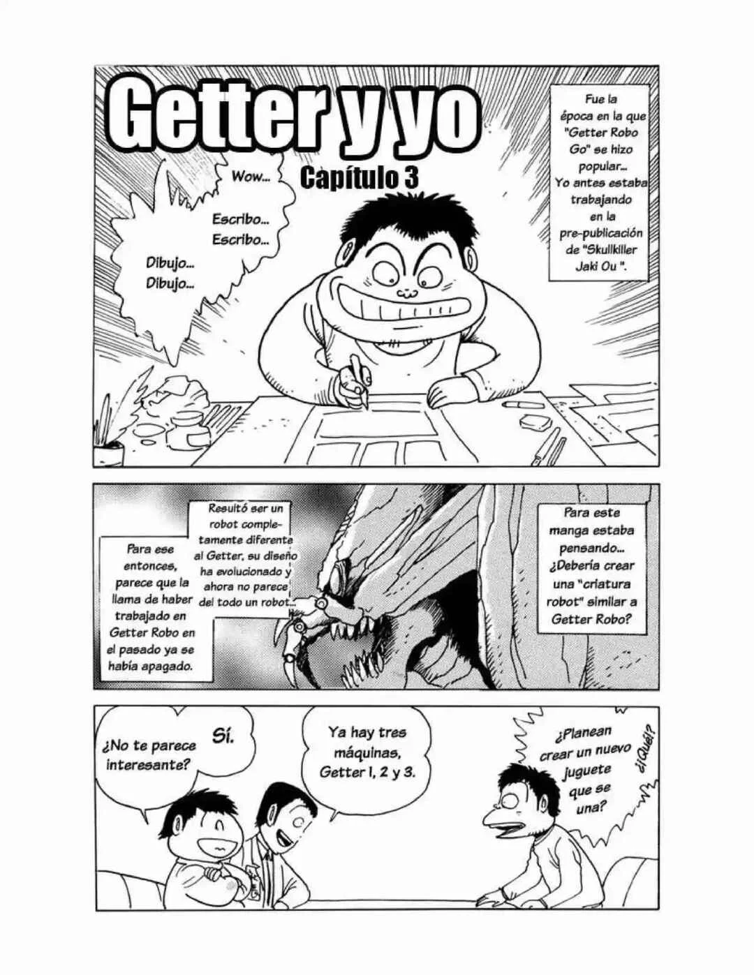 Getter and I Capítulo 3: Getter Y Yo - Page 1