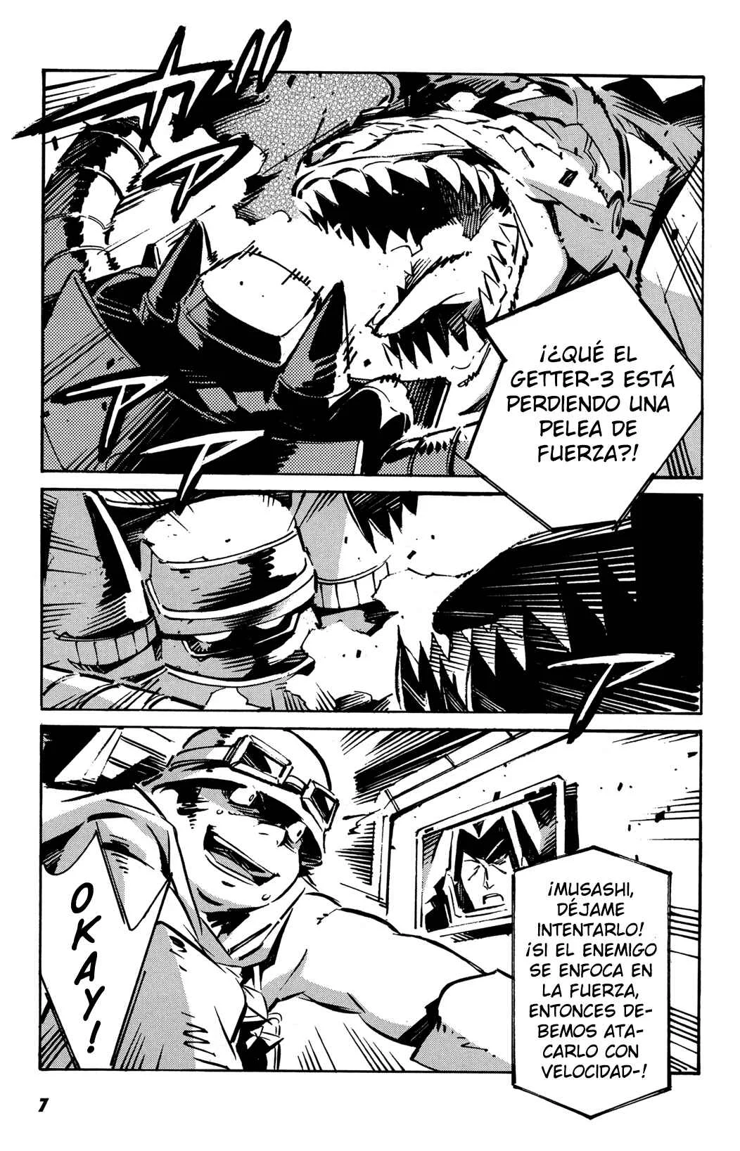 Getter Robo Anthology: Shinka no Ishi Capítulo 1: Los Diez Segundos Finales Del Espacio - Page 2