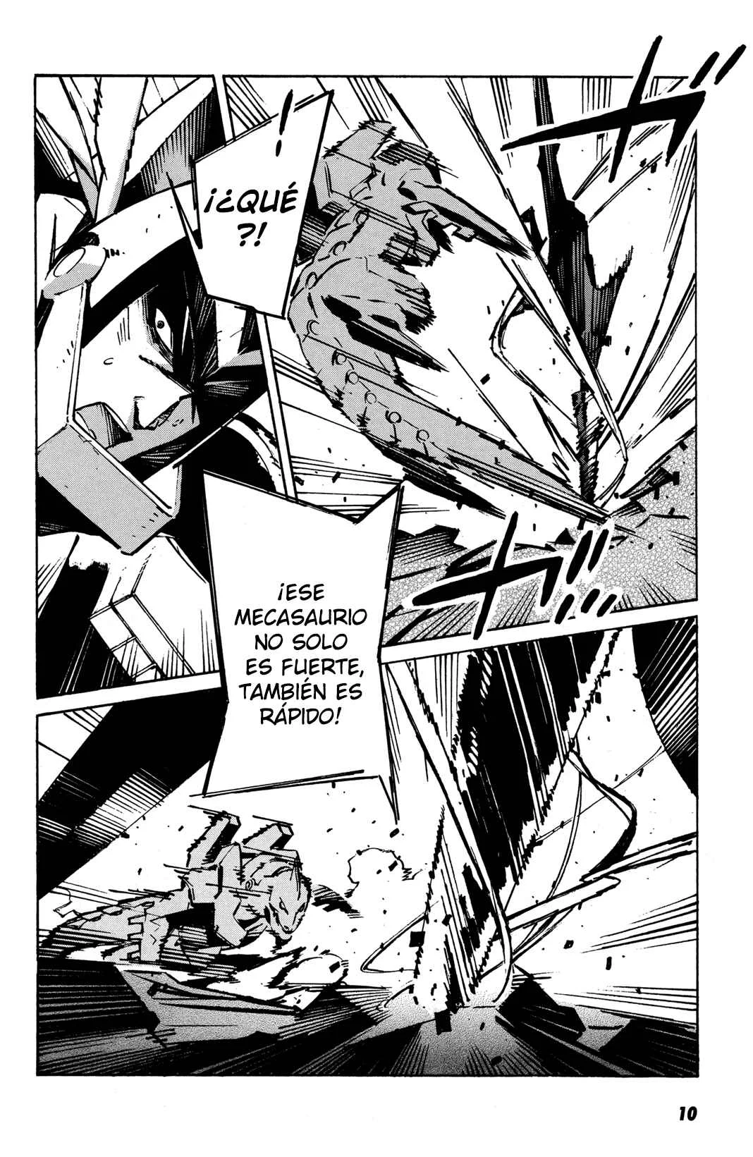 Getter Robo Anthology: Shinka no Ishi Capítulo 1: Los Diez Segundos Finales Del Espacio - Page 5