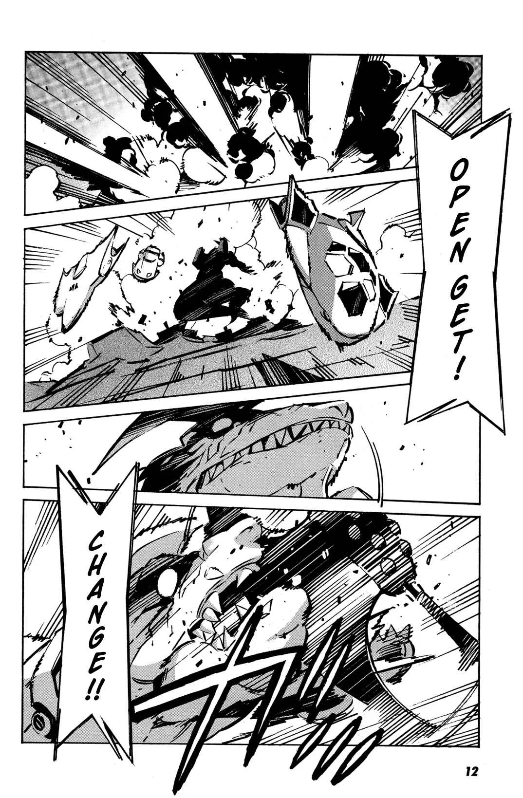 Getter Robo Anthology: Shinka no Ishi Capítulo 1: Los Diez Segundos Finales Del Espacio - Page 7