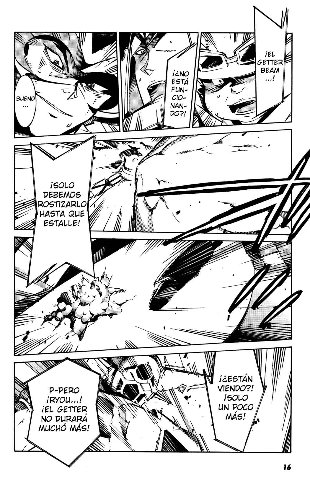 Getter Robo Anthology: Shinka no Ishi Capítulo 1: Los Diez Segundos Finales Del Espacio - Page 11