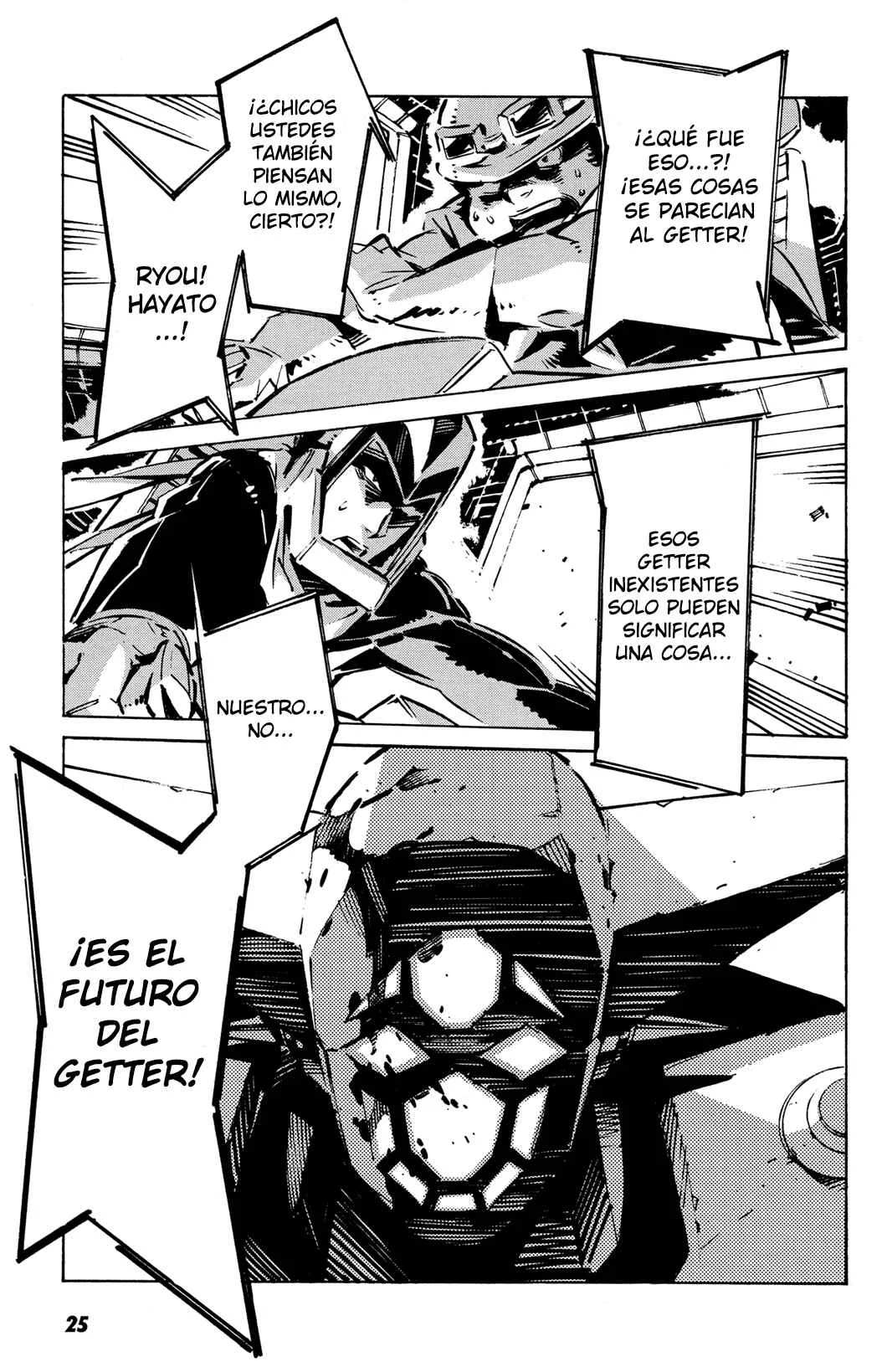 Getter Robo Anthology: Shinka no Ishi Capítulo 1: Los Diez Segundos Finales Del Espacio - Page 19