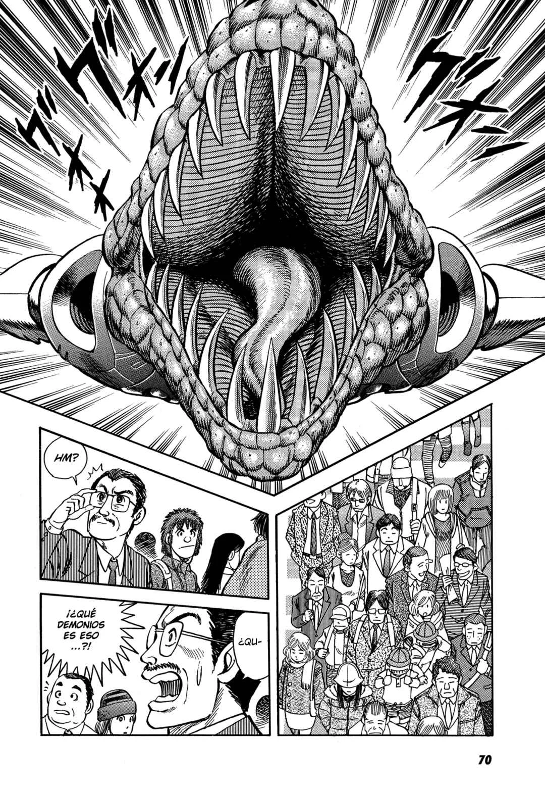 Getter Robo Anthology: Shinka no Ishi Capítulo 3: La Chica Del Emperior Dinosaurio - Page 2