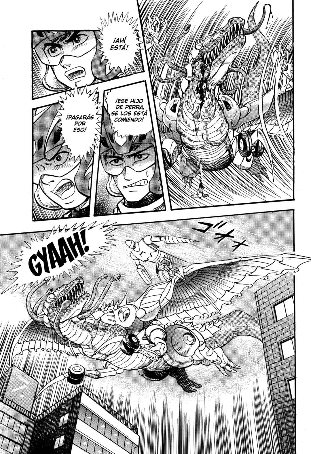 Getter Robo Anthology: Shinka no Ishi Capítulo 3: La Chica Del Emperior Dinosaurio - Page 6