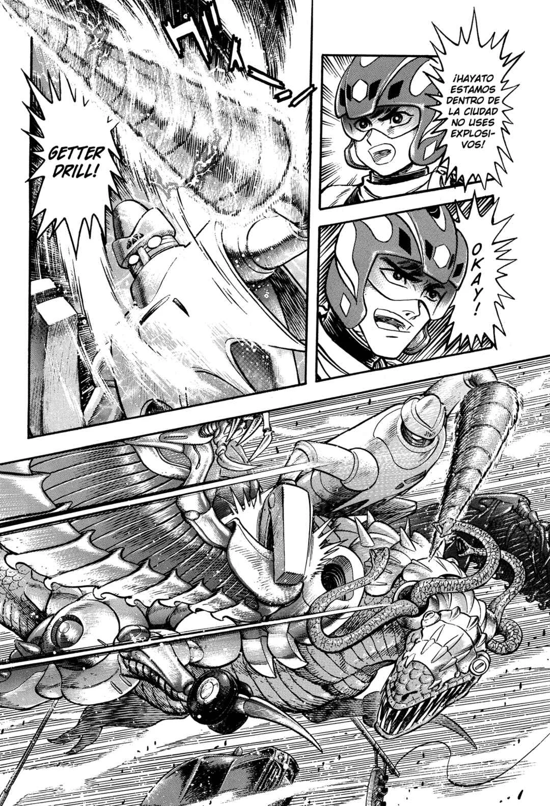 Getter Robo Anthology: Shinka no Ishi Capítulo 3: La Chica Del Emperior Dinosaurio - Page 7