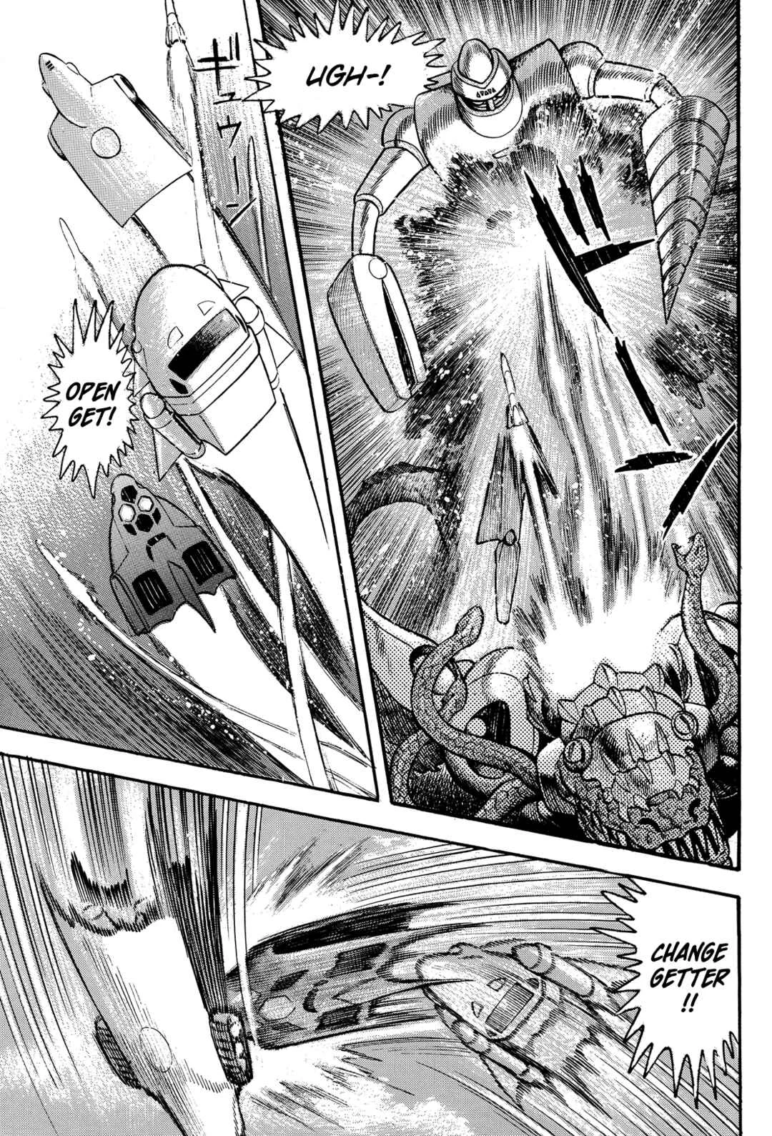 Getter Robo Anthology: Shinka no Ishi Capítulo 3: La Chica Del Emperior Dinosaurio - Page 8