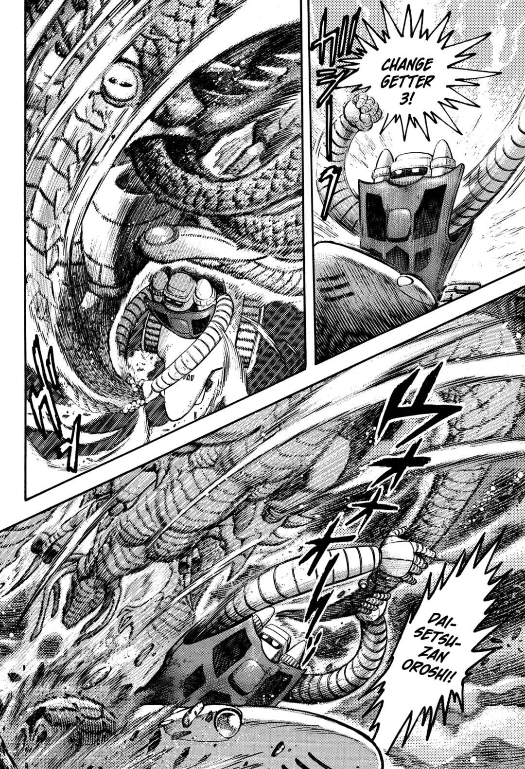 Getter Robo Anthology: Shinka no Ishi Capítulo 3: La Chica Del Emperior Dinosaurio - Page 9