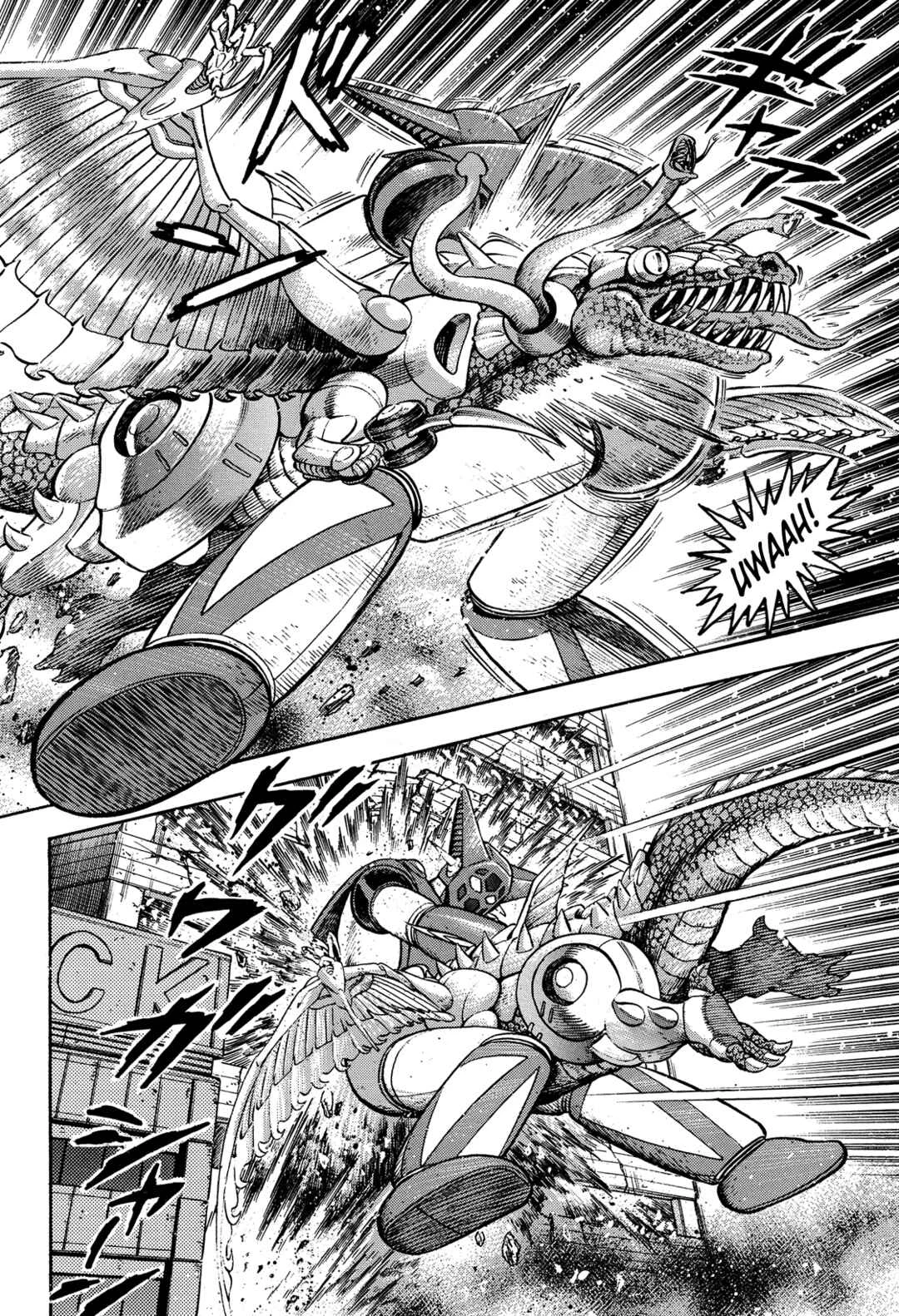 Getter Robo Anthology: Shinka no Ishi Capítulo 3: La Chica Del Emperior Dinosaurio - Page 11