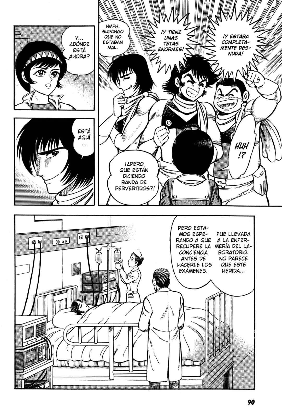 Getter Robo Anthology: Shinka no Ishi Capítulo 3: La Chica Del Emperior Dinosaurio - Page 18