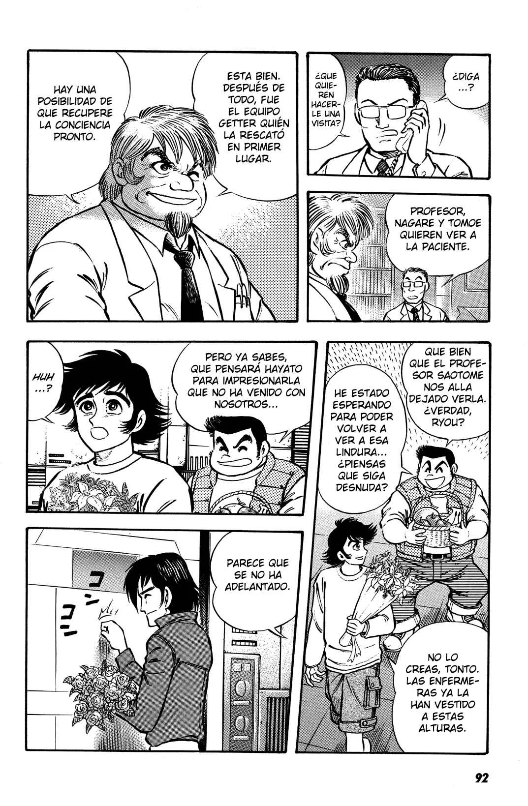 Getter Robo Anthology: Shinka no Ishi Capítulo 3: La Chica Del Emperior Dinosaurio - Page 20