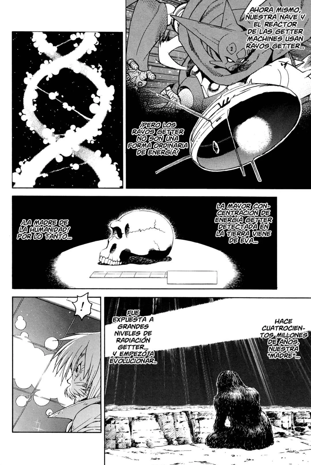 Getter Robo Anthology: Shinka no Ishi Capítulo 4: Voluntad Del Universo - Page 8