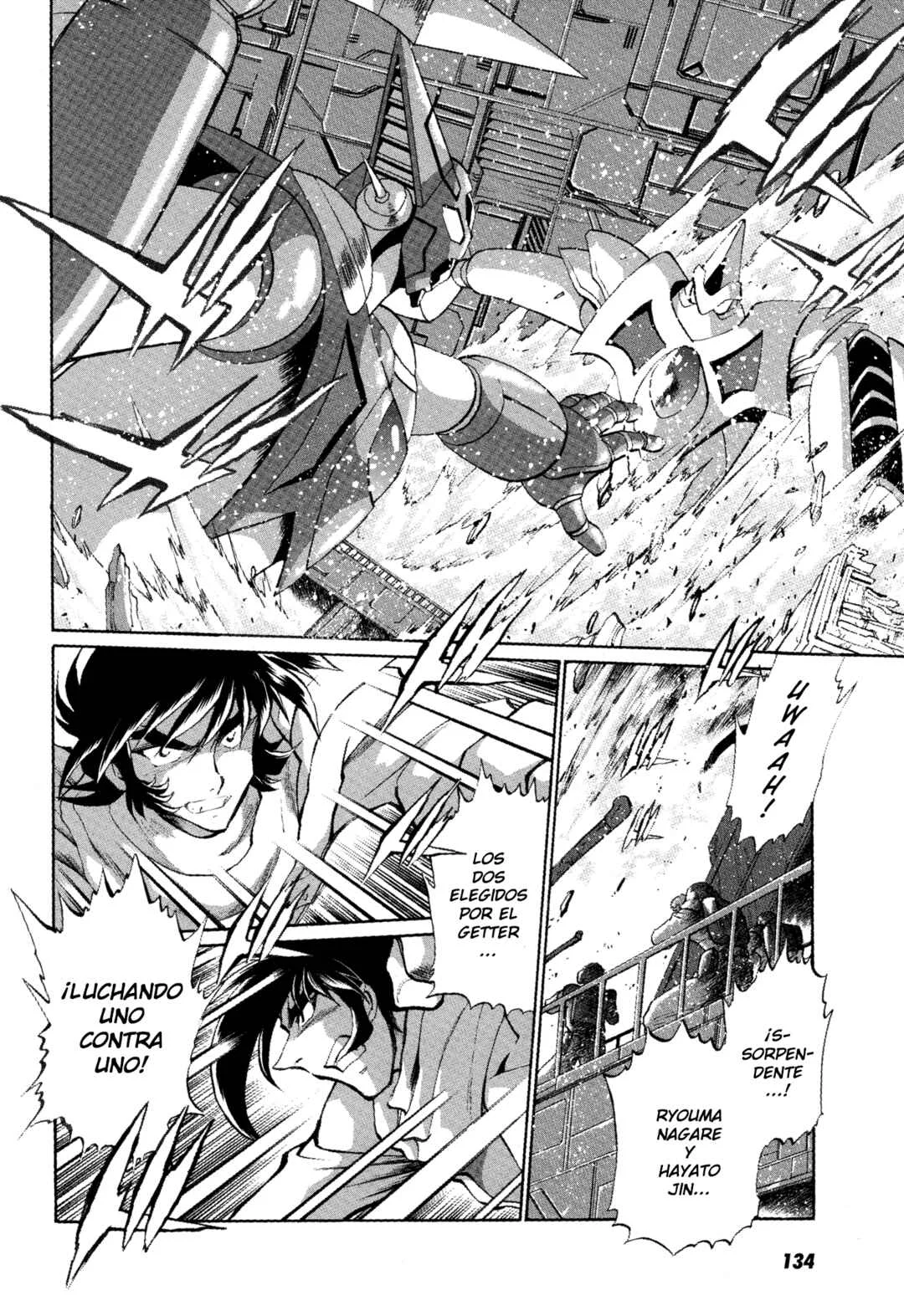 Getter Robo Anthology: Shinka no Ishi Capítulo 5: Dios Y Dragón - Page 3