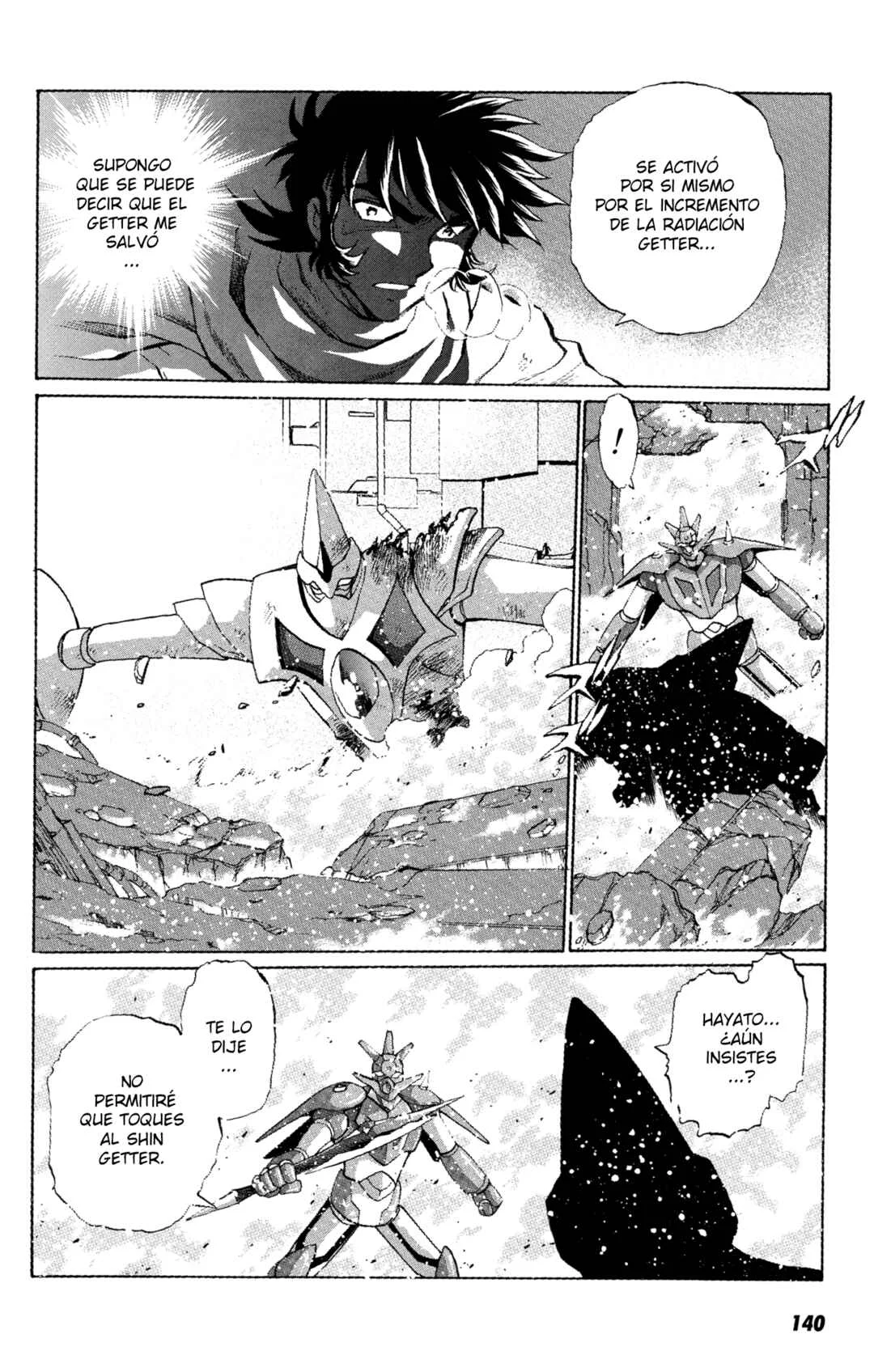 Getter Robo Anthology: Shinka no Ishi Capítulo 5: Dios Y Dragón - Page 9