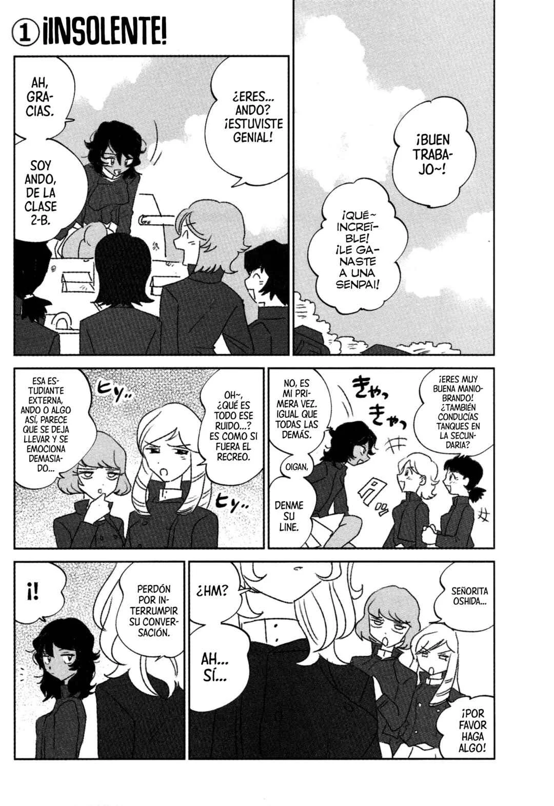 Girls und Panzer - Ando/Oshida Index (Doujinshi) Capítulo 3: Perdidamente enamorada - Page 2