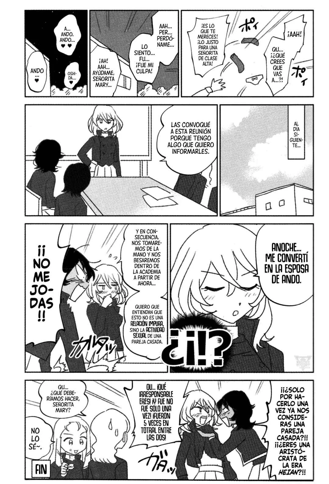 Girls und Panzer - Ando/Oshida Index (Doujinshi) Capítulo 3: Perdidamente enamorada - Page 11