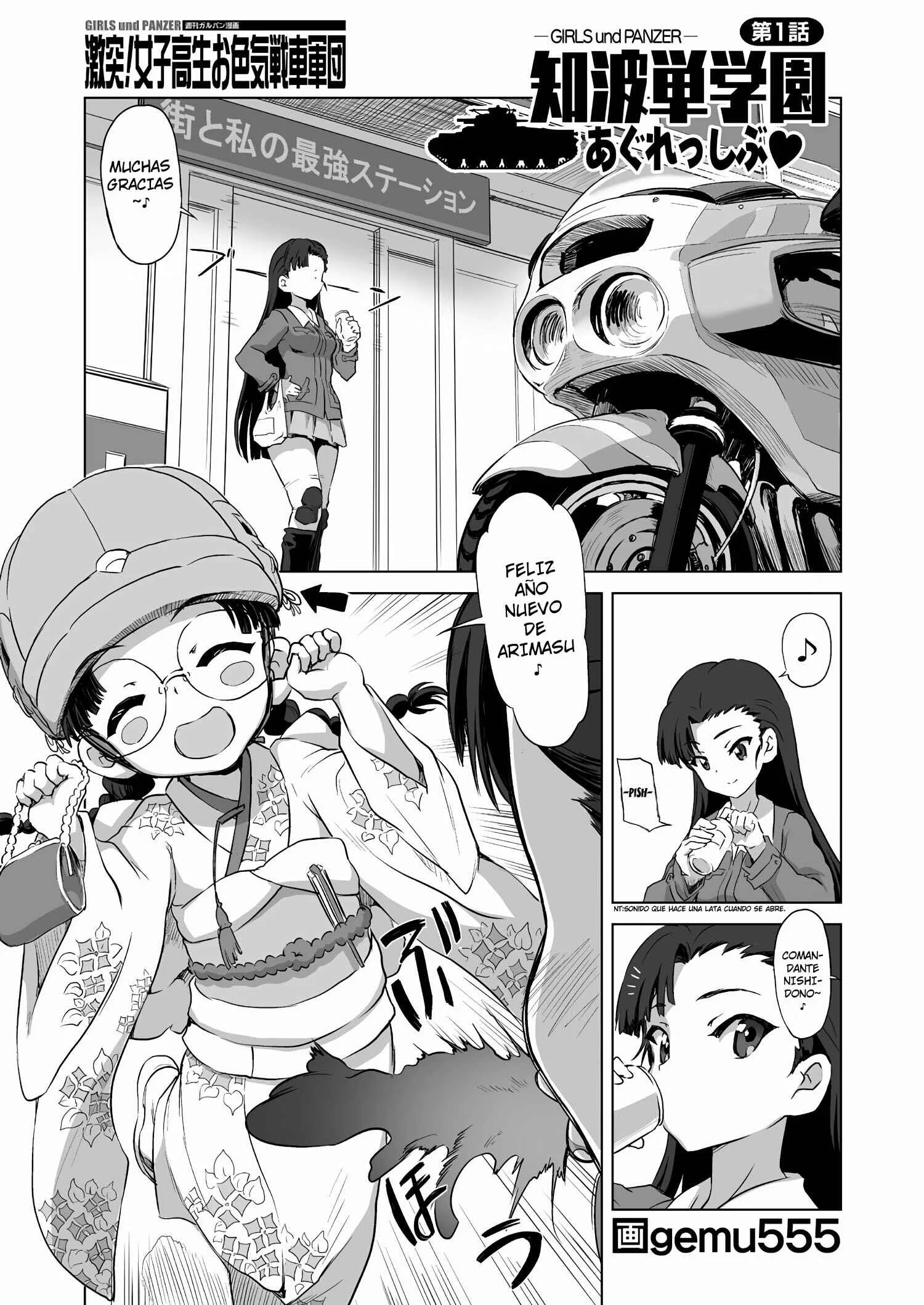 Girls und Panzer - Chi-HaTan Academy Aggressive (Doujinshi) Capítulo 1 - Page 3