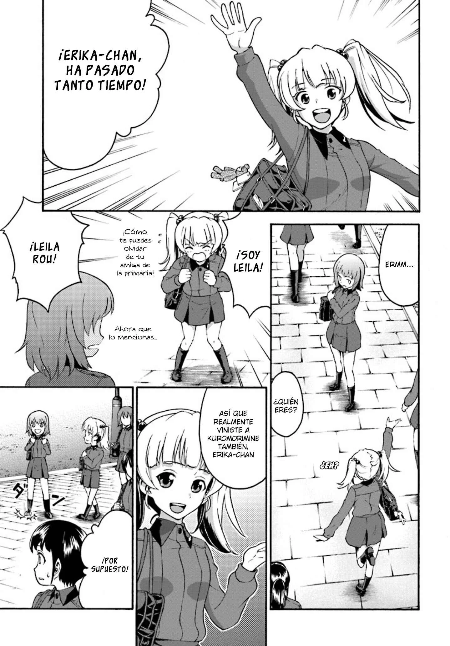 GIRLS und PANZER - phase.ERIKA Capítulo 1: La anhelada Kuromorimine - Page 4