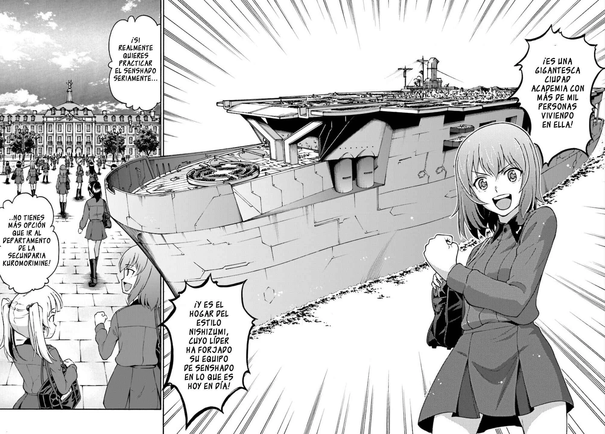 GIRLS und PANZER - phase.ERIKA Capítulo 1: La anhelada Kuromorimine - Page 5